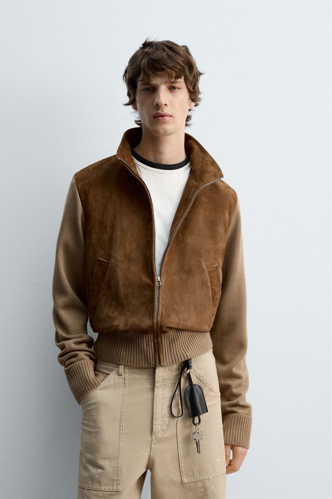 LIMITED EDITION COMBINED LEATHER JACKET