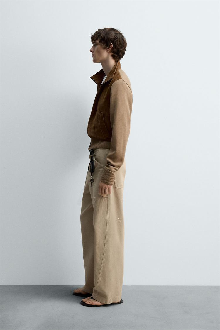 LIMITED EDITION COMBINED LEATHER JACKET