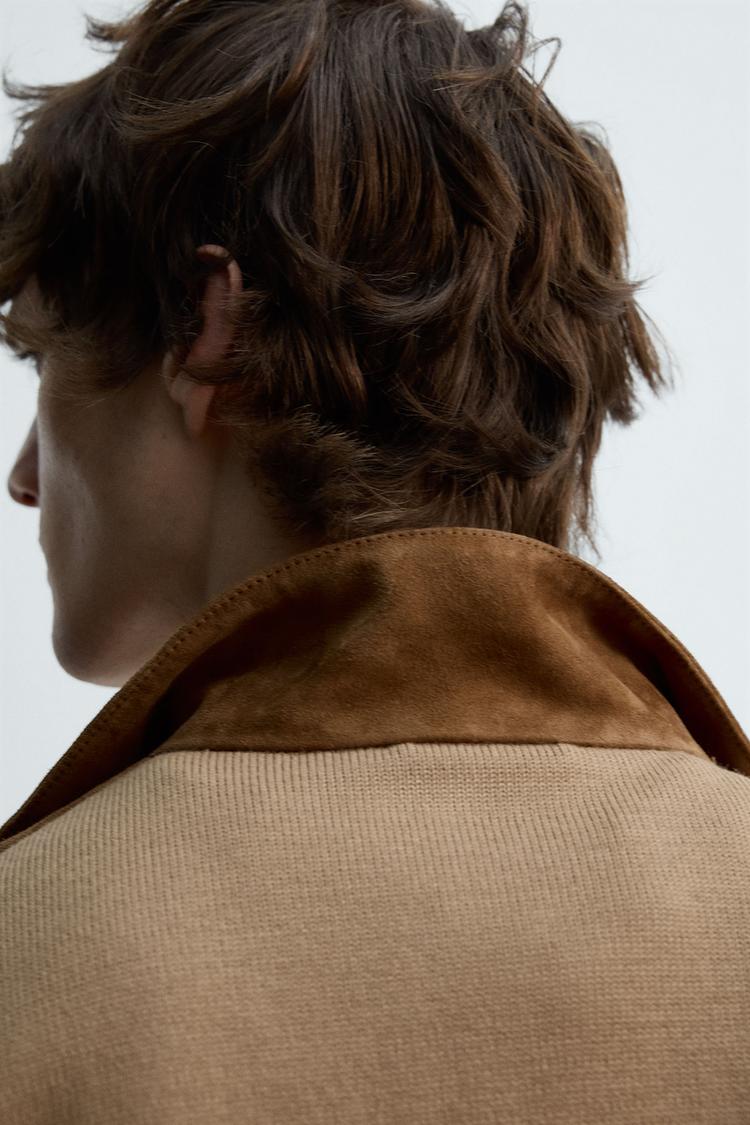 LIMITED EDITION COMBINED LEATHER JACKET