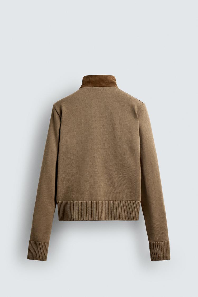 LIMITED EDITION COMBINED LEATHER JACKET