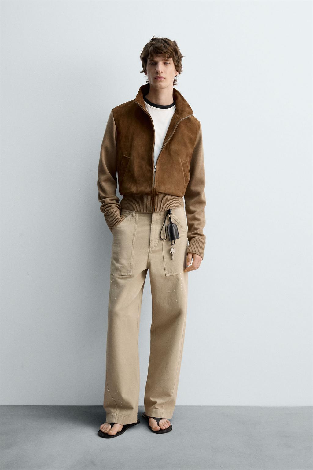 LIMITED EDITION COMBINED LEATHER JACKET