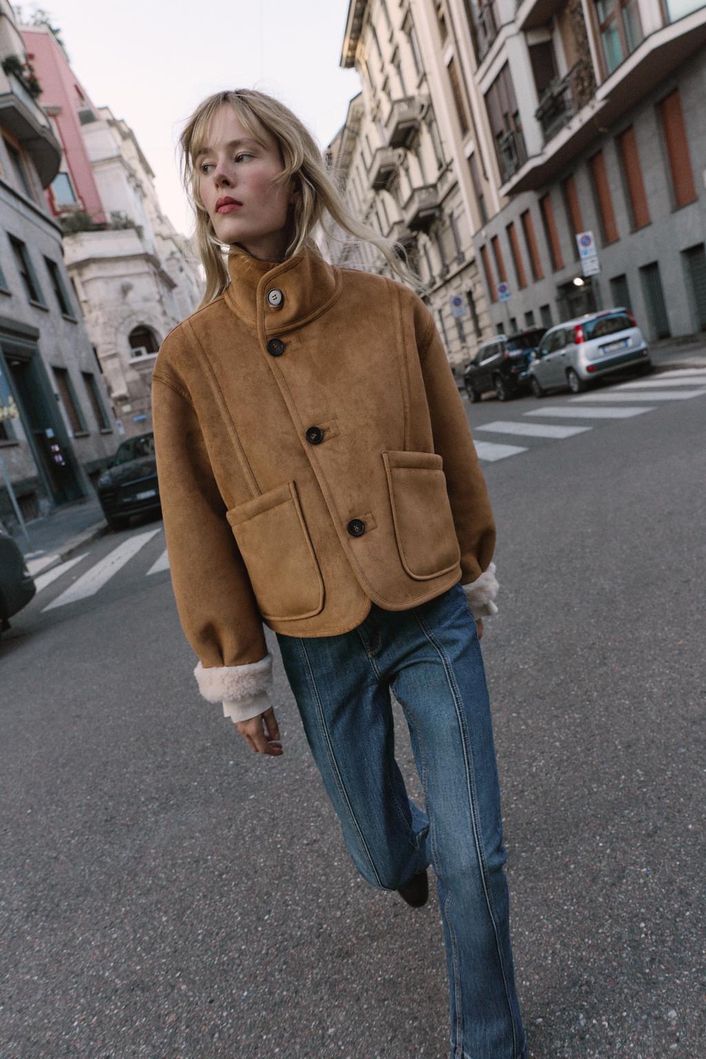 REVERSIBLE DOUBLE-FACED JACKET