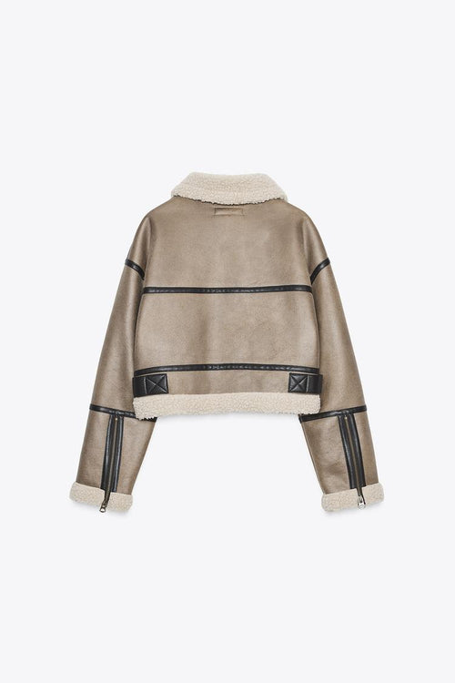 DOUBLE-FACED SHORT JACKET